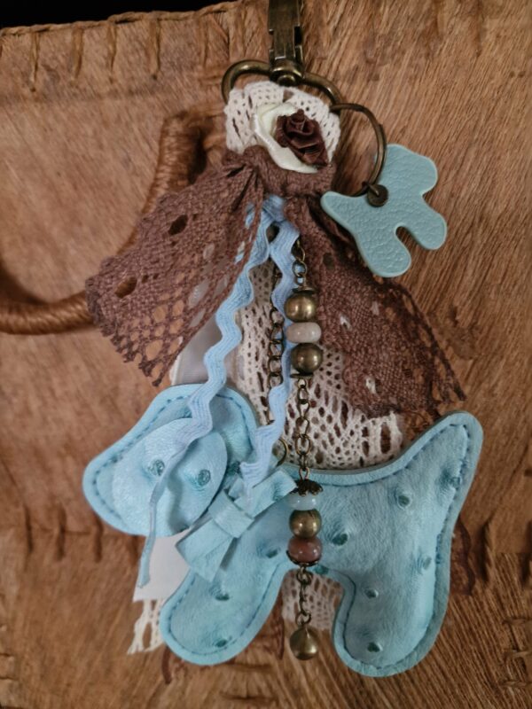 Grigri/porte-clés "Doudou rétro"