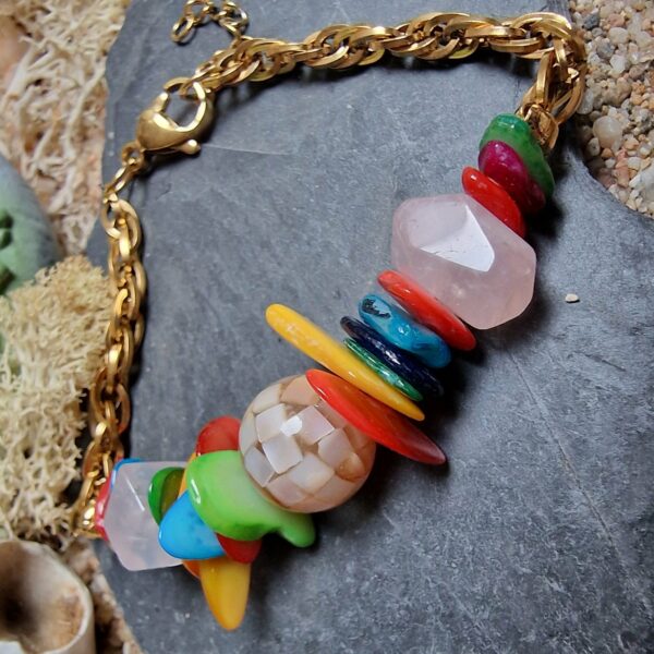 Bracelet "Perles des plages"