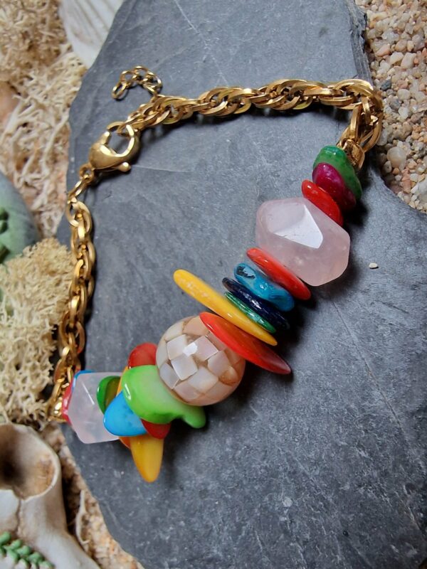 Bracelet "Perles des plages"