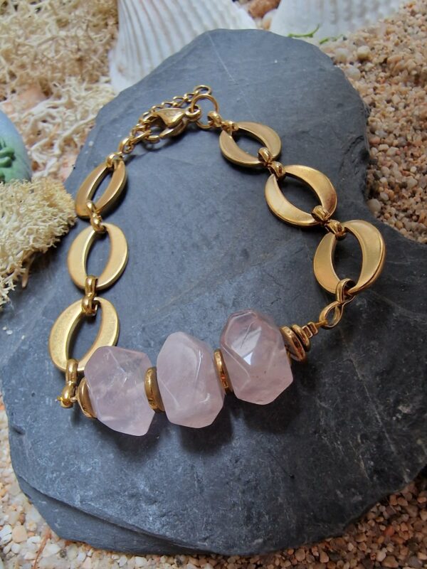 Bracelet "Rosé Cubique" – Image 3
