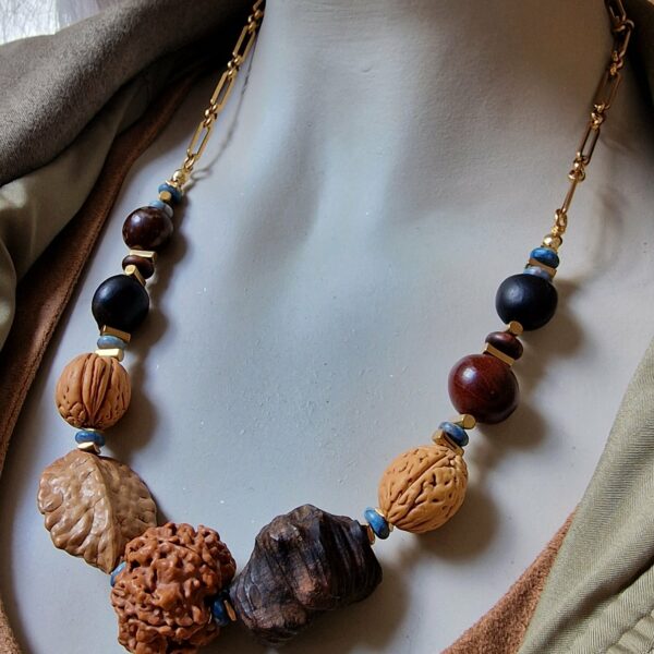 Tour de cou "Terre bleue"