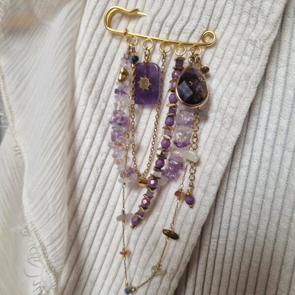 Accessoire broche "Violine"