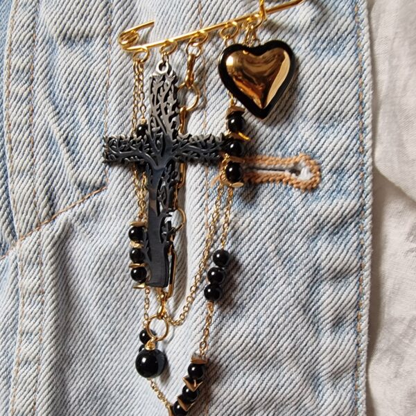 Accessoire broche "Bijou"